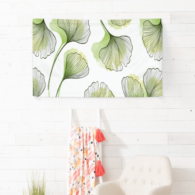 Green petals banner (Insitu)