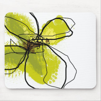 Green Petals - Mouse Pad
