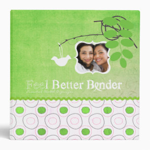 Green Photo Feel Better Binder