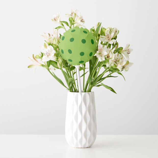 Green Pickleball Funny Gift Bouquet Balloon (Vase)