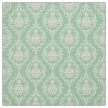 Green Pineapple Damask Fabric
