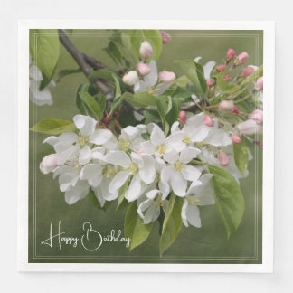 Green Pink And White Paper Dinner Napkins