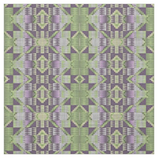 Green Pink Lavender Violet Purple Red Ethnic Look Fabric