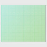 Green Pinstripe Wrapping Paper