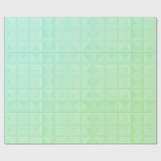 Green Pinstripe Wrapping Paper