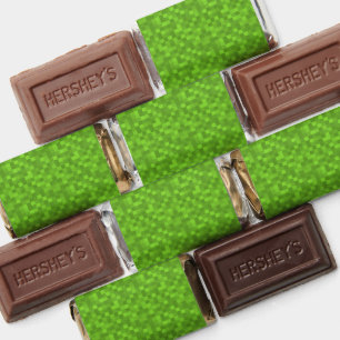 Green Pixel Pattern Retro 8-Bit Gaming Hershey's Miniatures