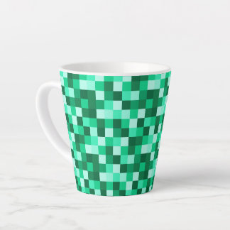 Green Pixels Micraft Inspired Mug Cup