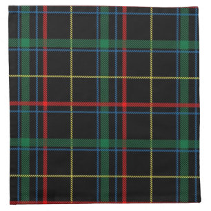 Green Plaid Cloth Napkin