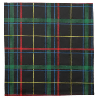 Green Plaid Cloth Napkin