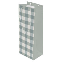 Green Plaid Country Farmhouse Gingham Simple