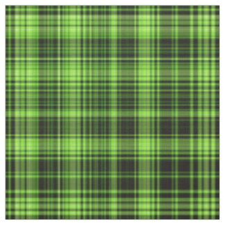 Green Plaid Fabric