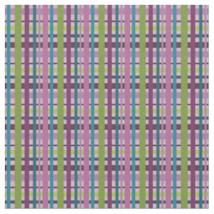 Green Plaid Fabric