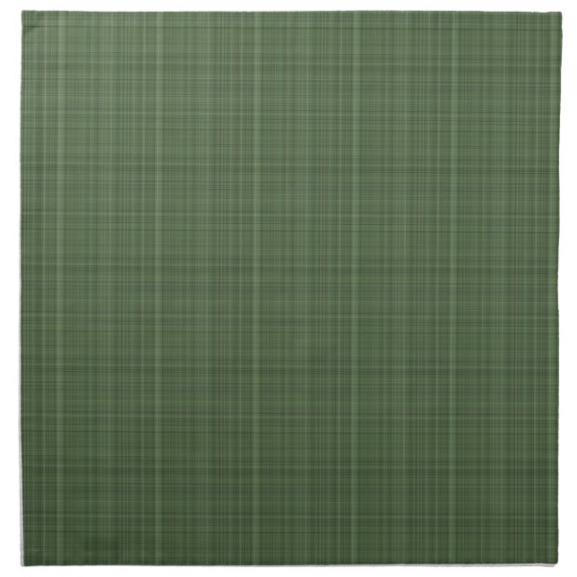Green Plaid Napkin (Front)