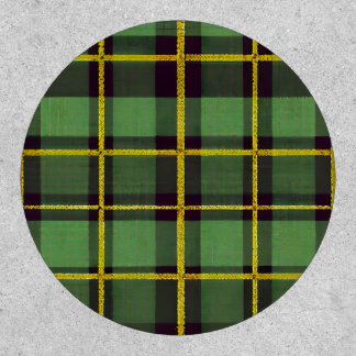 Green Plaid Patch