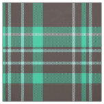 Green Plaid Pattern Fabric