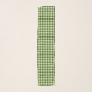 Green Plaid Saint Patrick's day Scarf