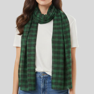 Green Plaid Scarf