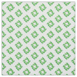 Green Plaid Tooth Pattern Fabric