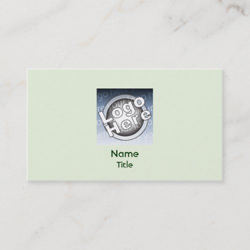 Green Plain - Business Business Card Templates