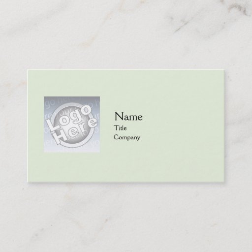 Customizable Green Plain - Business Business Cards