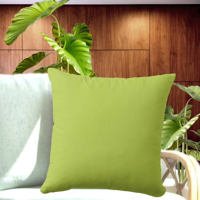 Green Plain Solid color pillow (Creator Uploaded)
