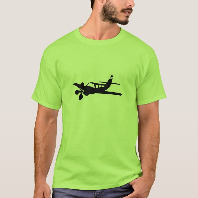 Green Plane T-Shirt (Front)