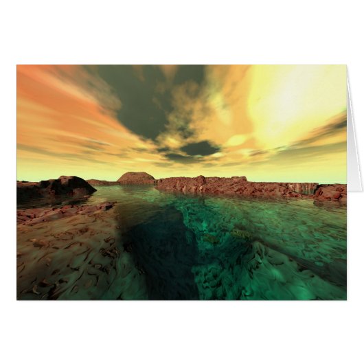 Green Planet Cards (Front Horizontal)