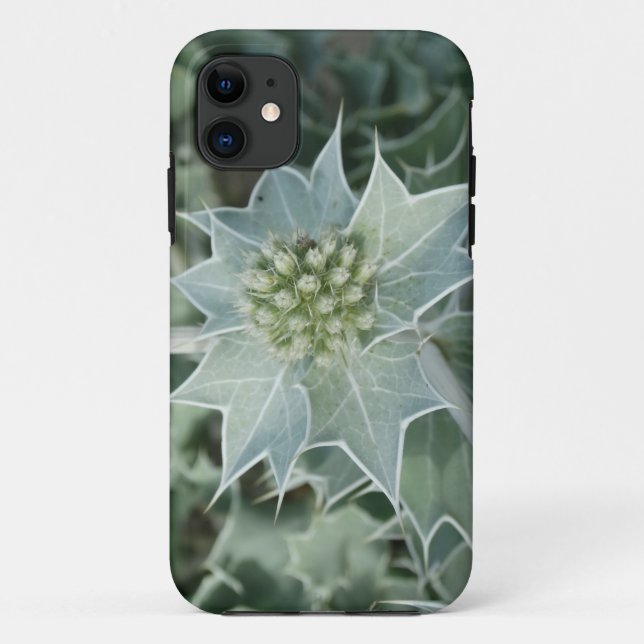 Green Plant Thorn Summer iPhone case (Back)