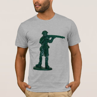 Green Plastic Army Man T-Shirt