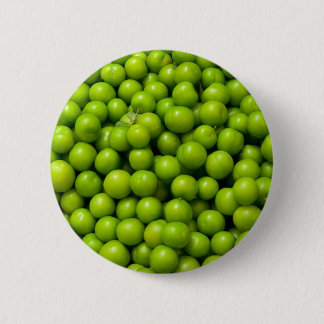 Green Plums Pinback Button