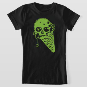 Green Poison Ice Cream Cone T-Shirt