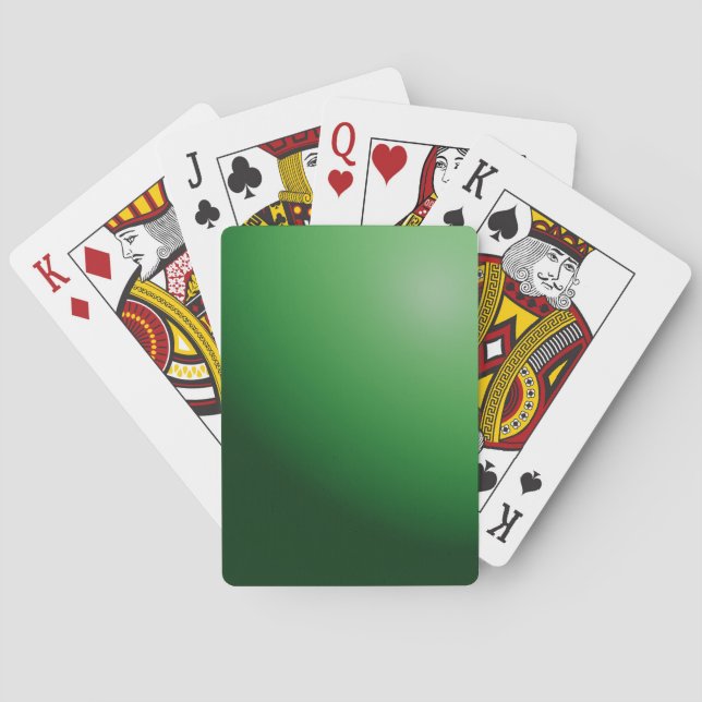 Green  poker cards (Back)