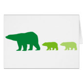 Green Polar Bear (Front Horizontal)
