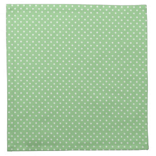 Green Polka Dot Pattern Cloth Napkin