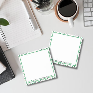Green Polka dot teacher appreciation gift Post-it Notes