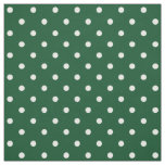 Green Polka Dots Fabric