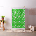 Green Polka Dots Fabric