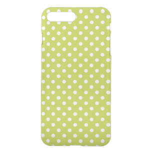 Green Polka Dots Pattern iPhone 8 Plus/7 Plus Case