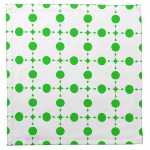 Green Polka Dots, Polka Dot Pattern, Dots, Dotted Cloth Napkin