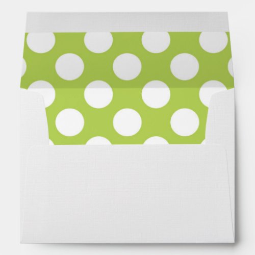 Green Polka Dots Polka Dot Pattern Dots Dotted Envelope