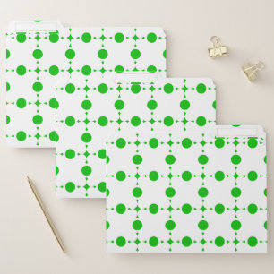 Green Polka Dots, Polka Dot Pattern, Dots, Dotted File Folder