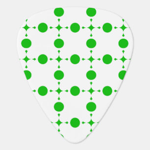 Green Polka Dots, Polka Dot Pattern, Dots, Dotted Guitar Pick