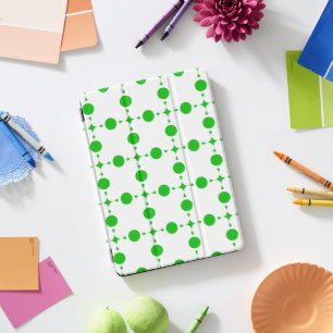 Green Polka Dots, Polka Dot Pattern, Dots, Dotted iPad Pro Cover
