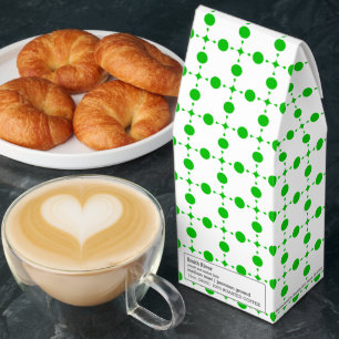 Green Polka Dots, Polka Dot Pattern, Dots, Dotted Roasted Coffee
