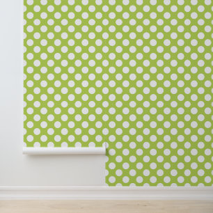 Green Polka Dots, Polka Dot Pattern, Dots, Dotted Wallpaper