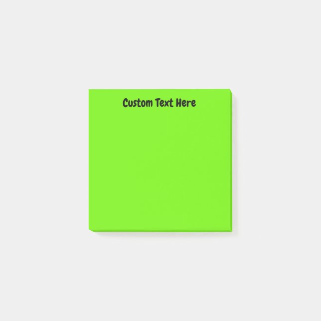 Green Post-it Notes (Front)