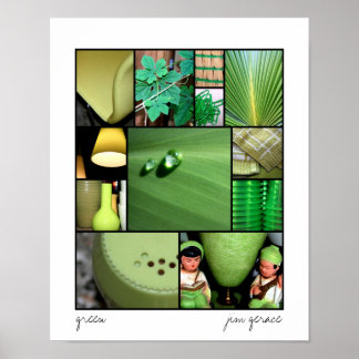 green poster