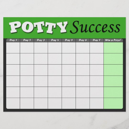 Potty Training Success Chart