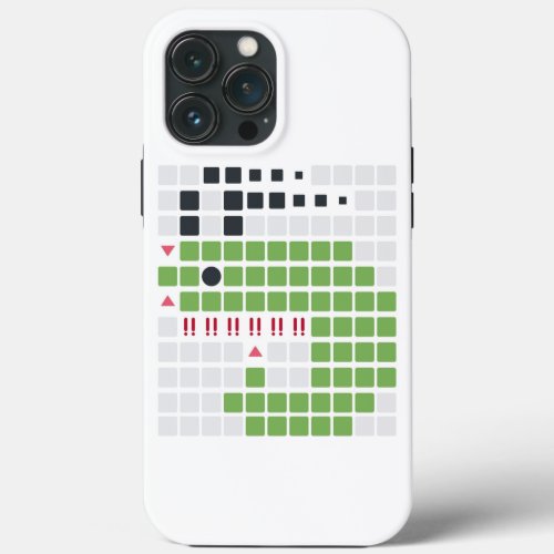Green Prawn Emoji Art iPhone 13 Pro Max Case