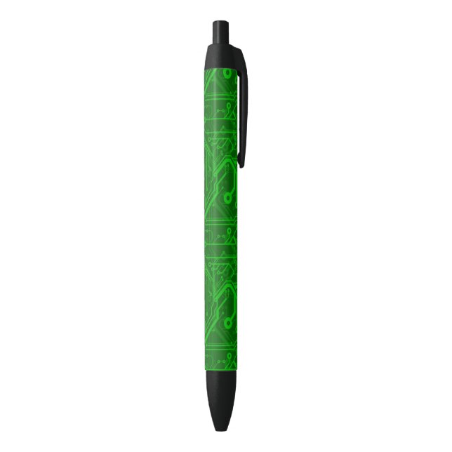 Green Printed Circuit Board Pattern Pen (Bottom (Vertical))